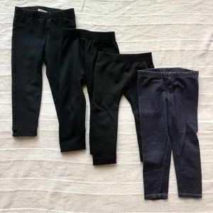 4 Toddler Leggings — 2T